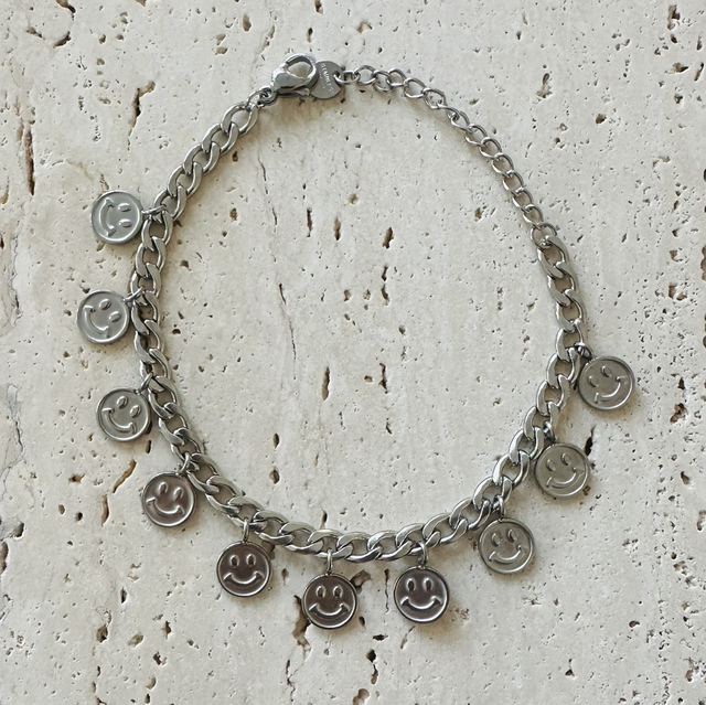 Armband smiley 