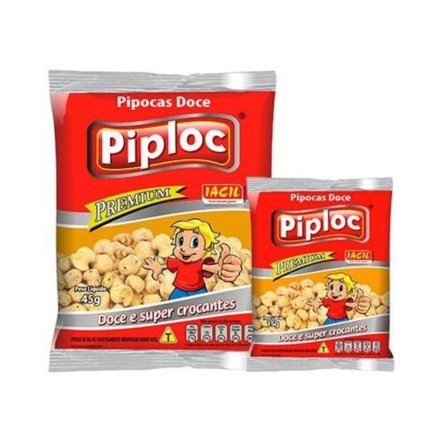 Pipoca doce 45 gr- Piploc