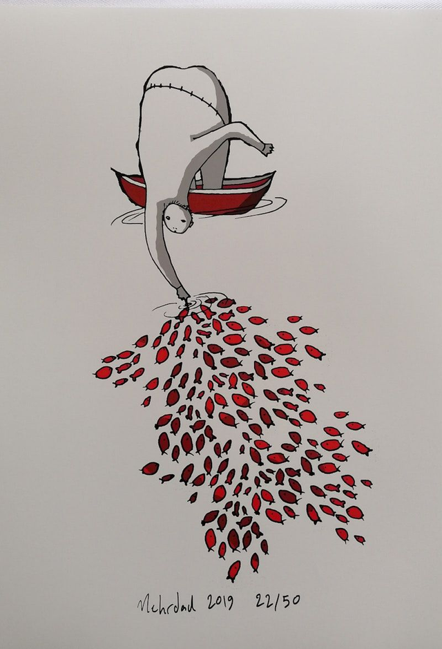 "NO NAME"- Mehrdad Zaeri - Print A3