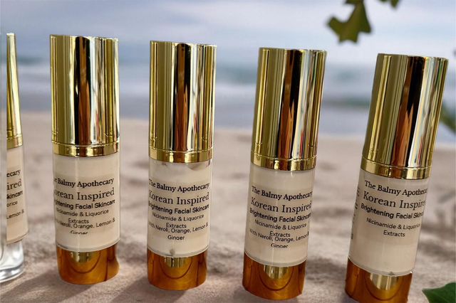 Korean Inspired - Brightening Facial Skincare with Niacinamide &amp; Liquorice (Neroli, Orange, Lemon &amp; Ginger)