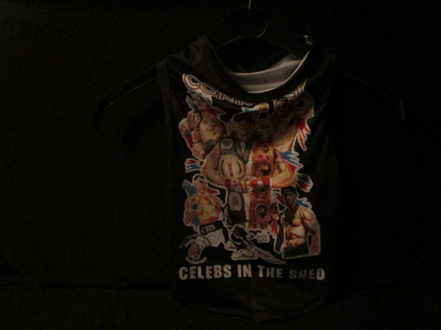 James 'The Truth' Connelly Black Dog Vest XL (Bare Knuckle Boxer)