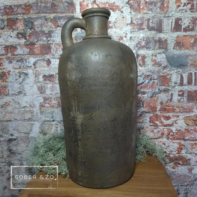 Stenen kruik, donkergrijs