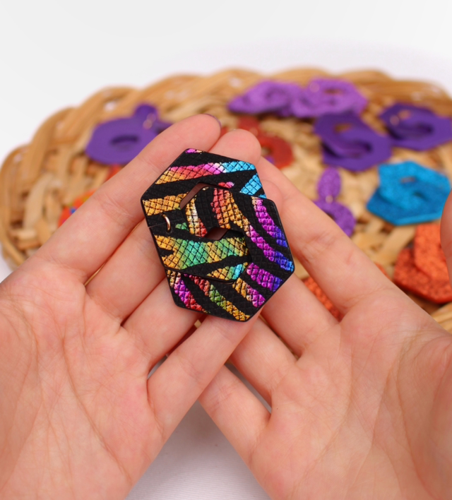 Astra • zèbre multicolore brillant