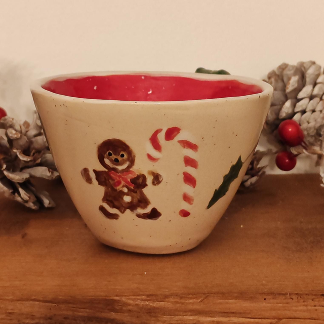 Tasse "petit bonhomme en pain d'épices"