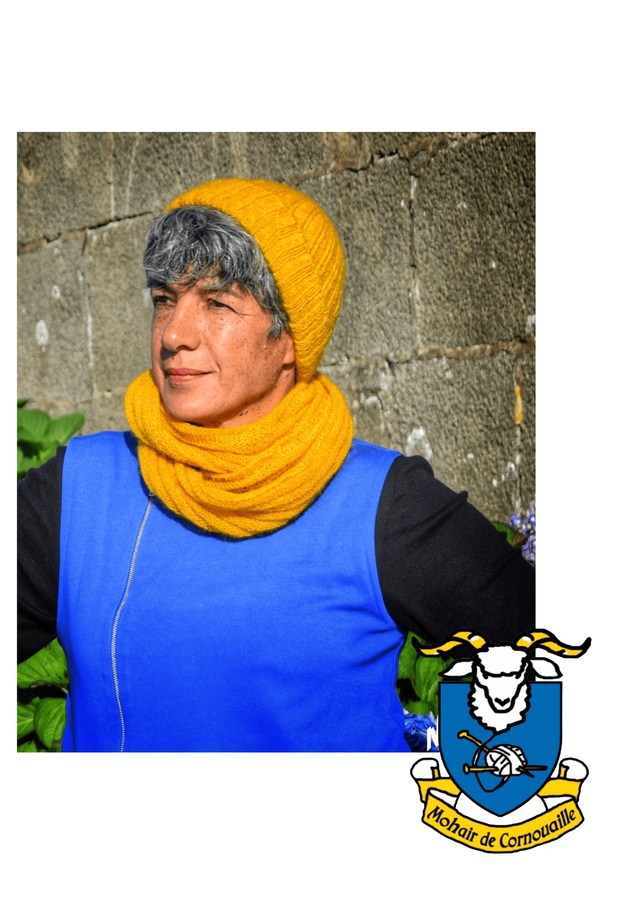 Snood -  mohair et soie