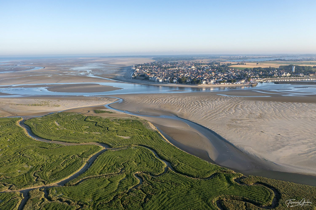 Le Crotoy vu du ciel