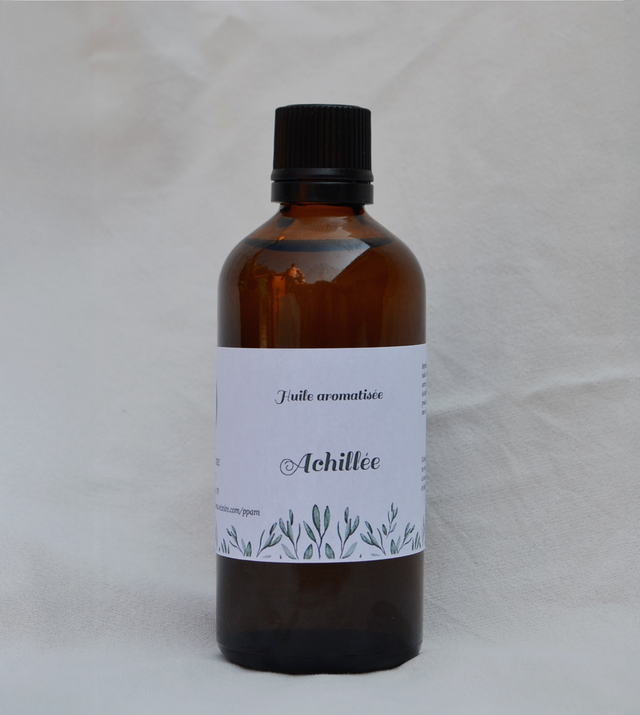 Huile aromatisée Achillée Millefeuille