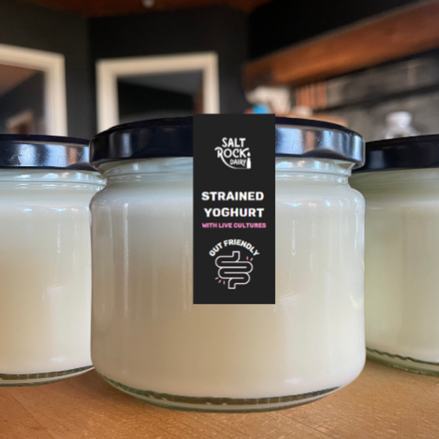 Strained Yoghurt with Live Cultures