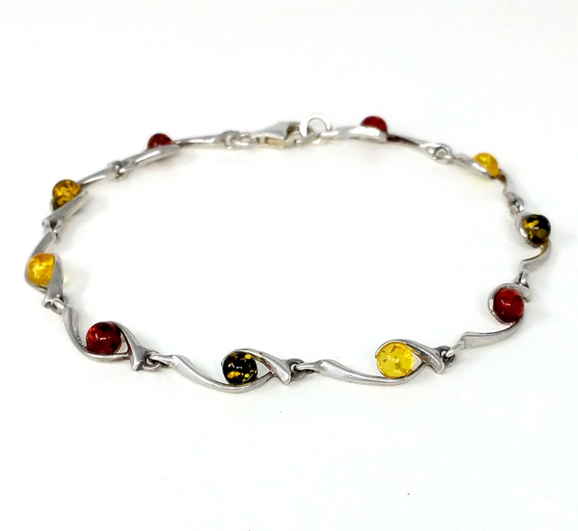 BRACELET AMBRE VERITABLE ARGENT 925/1000 3180392