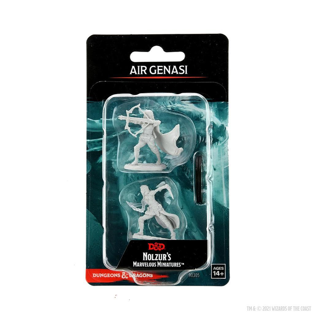 Dungeons &amp; Dragons: Air Genasi Unpainted Miniature