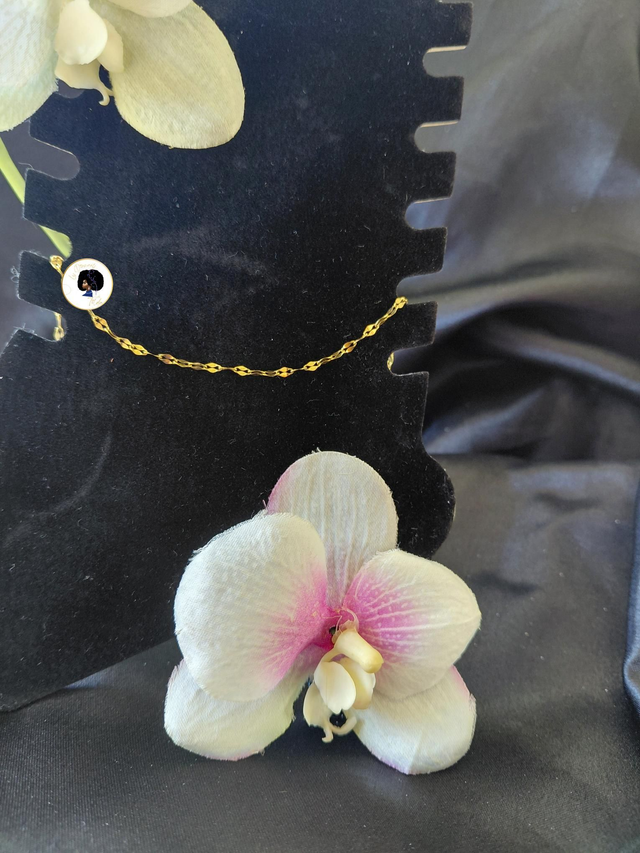 Chaîne maille lèvre 