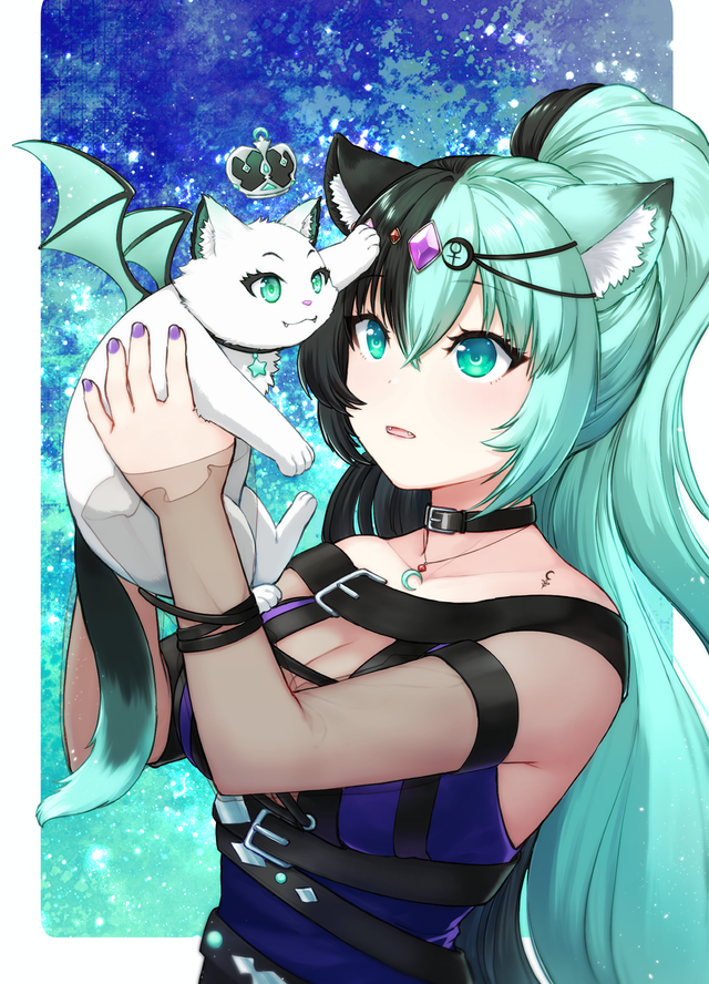 Postkarte: Tshii & Quinn