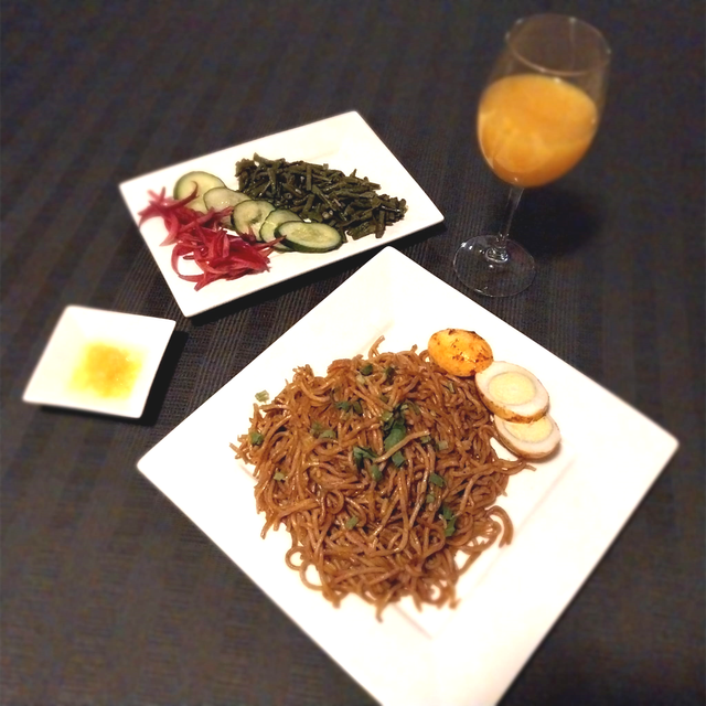 Bami vegetarisch (met ei)