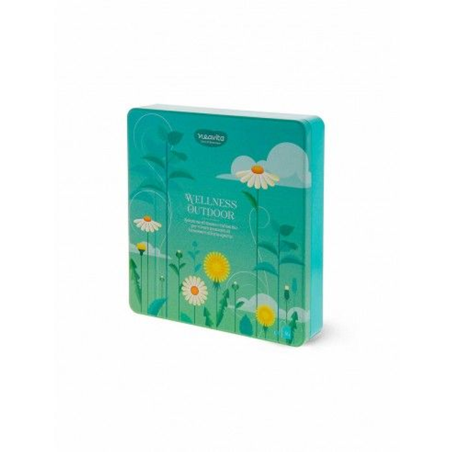 Neavita Wellness Outdoor – Cofanetto in Latta Tisane Assortite, 36 Filtri BIO 