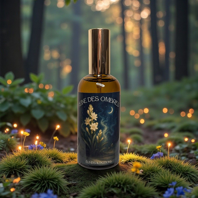 Brume d'ambiance "Reine des Ombres" (tubéreuse)