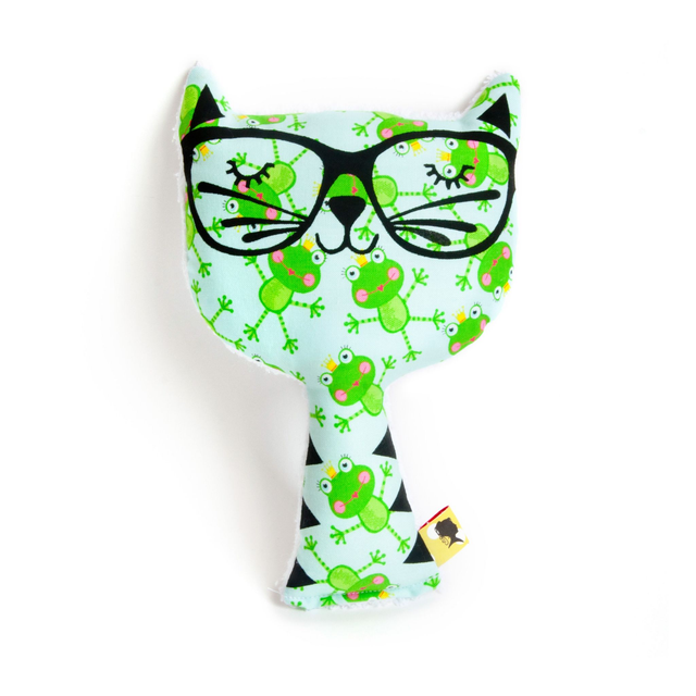 Doudou Chat GRENOUILLE