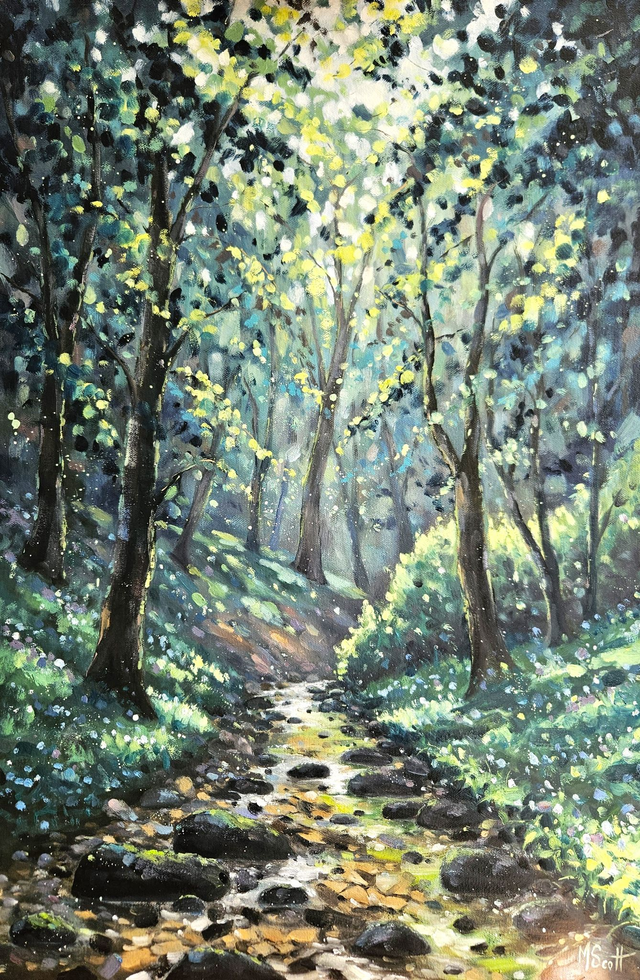 Through the Trees - original