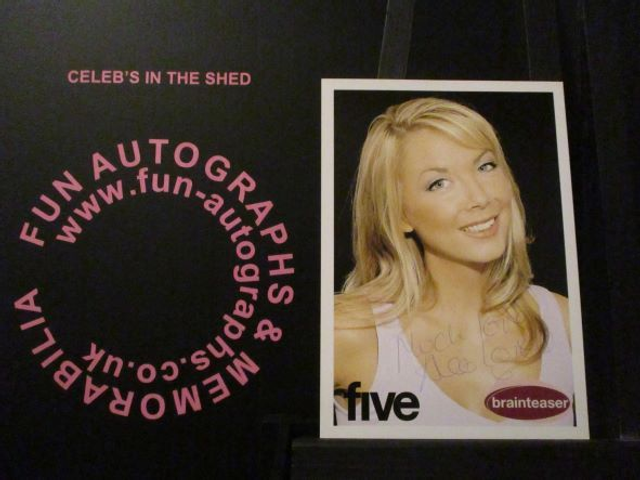 Alex Lovell Authentic Autographed Brainteaser 6x4 Cast Card