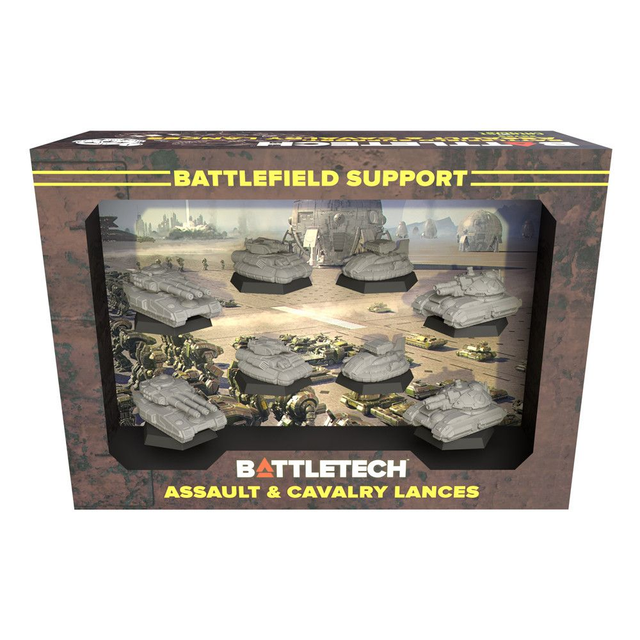 Battlefield support:Assualt and Cavalry Lances