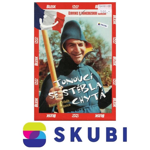 DVD Tonoucí se stébla chytá - báječný příběh z loděnice - česky, francouzsky