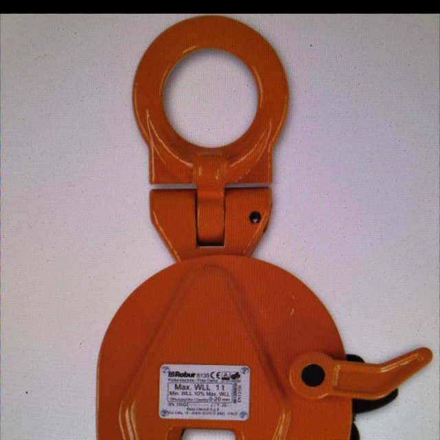 Pinza solleva lamiere verticale 81 35 0,75 ton