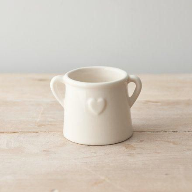Embossed Heart Planter