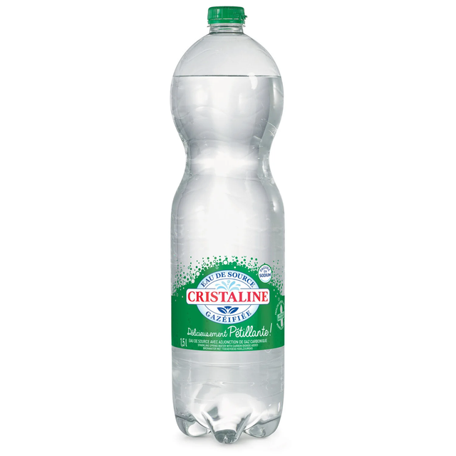 Eau pétillante CRISTALINE 1.5L