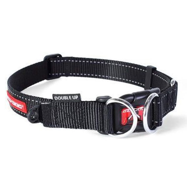 Ezydog collier double up S zwart