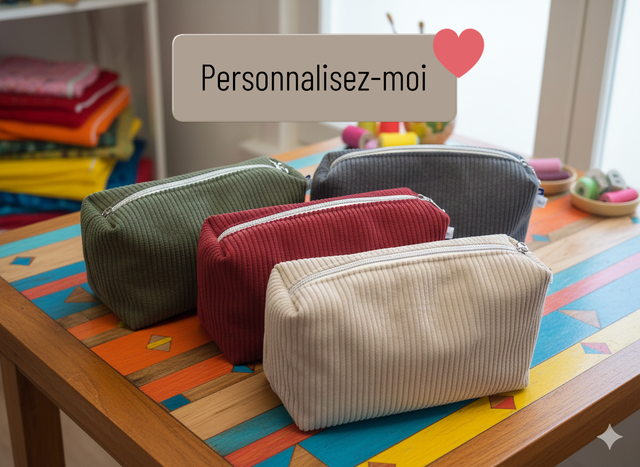 Ma trousse de toilette personnalisée
