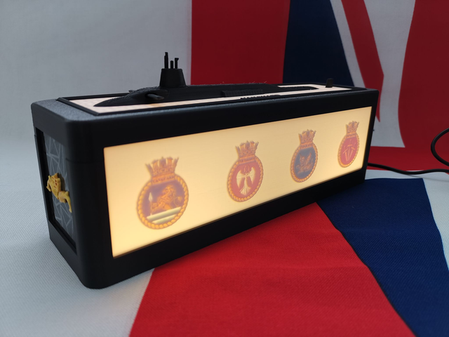 Vanguard Class Submarine Desk Lamp. 