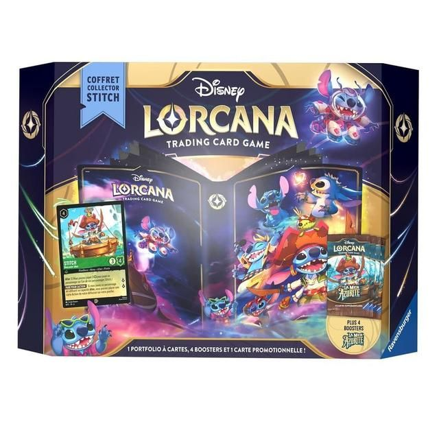 Disney Lorcana - S6 - La Mer Azurite - Coffret Collector Stitch - FR
