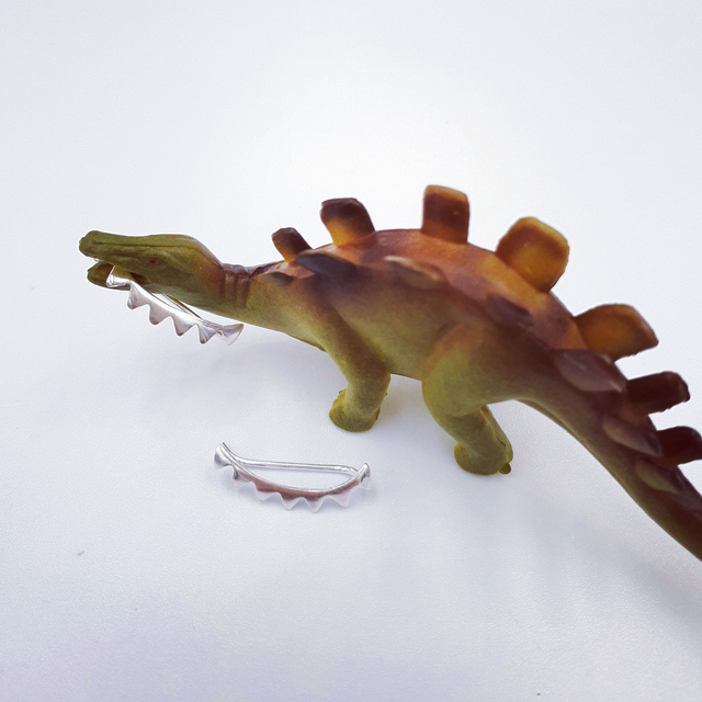 Sterling Silver Spike Ear Climbers