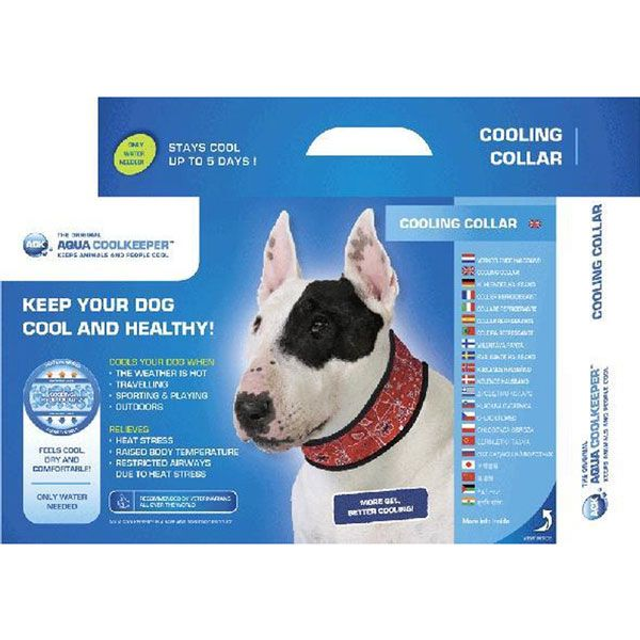 Aqua Coolkeeper Collar Pacific blue S