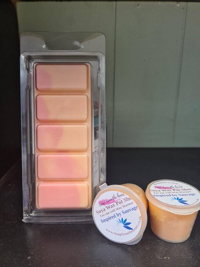 Inspired by Sauvage wax melts