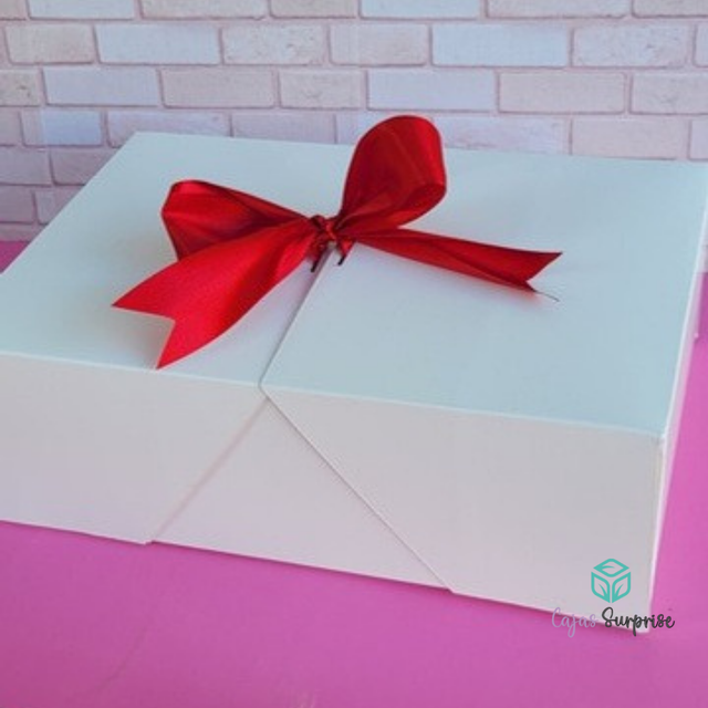 Caja Tipo Mesa Con Lazo