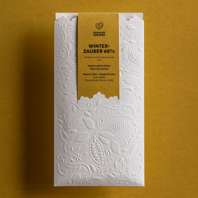 WINTERZAUBER - Zartbitter 68% - Die Geheimnisvolle