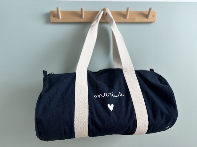 Sac polochon - Bleu marine