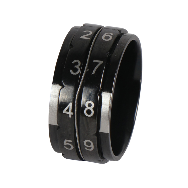 Stitch Counter Ring - Black