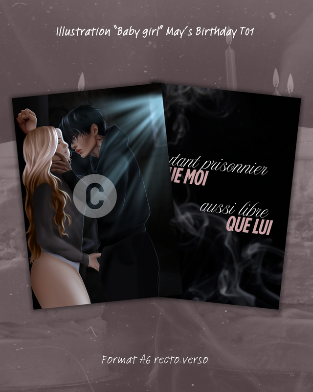 Illustration Baby Girl (May&#039;s Birthday T01) 