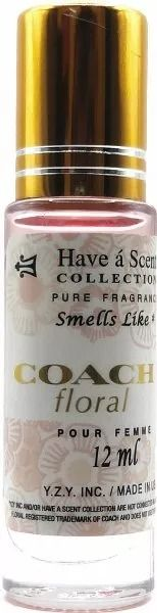 HEAVEN SCENT: ROLLER - INSPIRED BY COACH FLORAL (W) 12ML