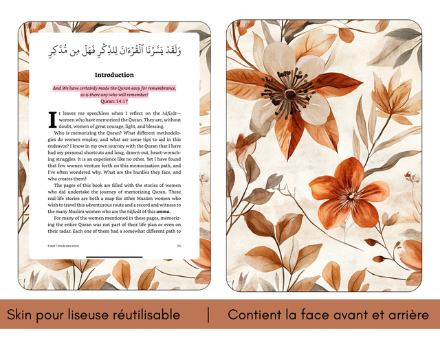 Skin pour liseuse - Éclat d’automne