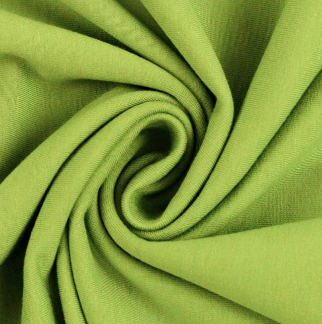  Jersey Stoff 0,5m hellgrün