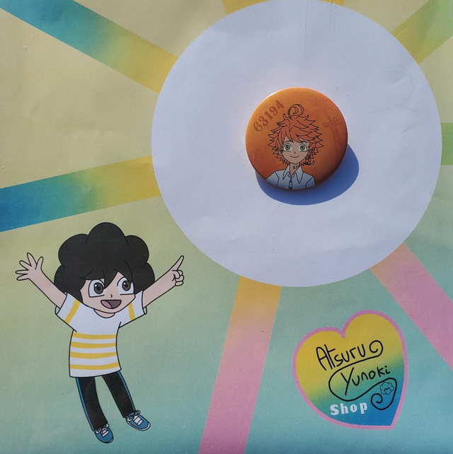 Emma / Rainbow Badges / Serie 6 / The Promised Neverland / (Design by Atsuru_Yunoki (me) )