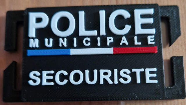 Plaquette 3D PM SECOURISTE 