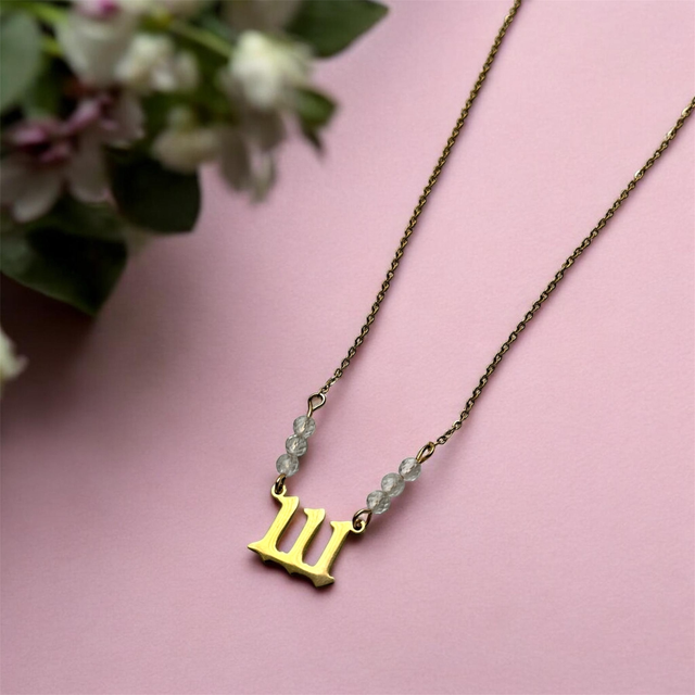 Naszyjnik 111 złoty 