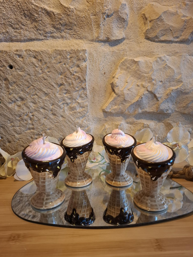 Bougie parfumée fraise