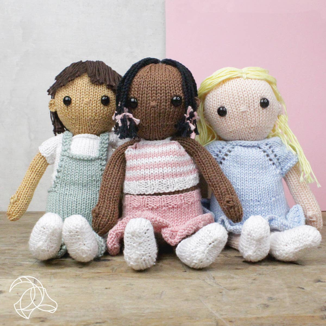 Strickset Puppe