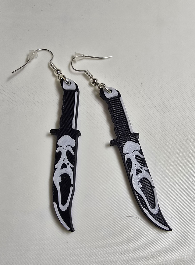 Boucles d'oreilles Scream