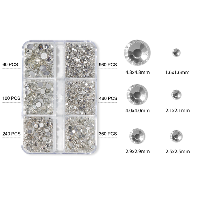 Strass silver 