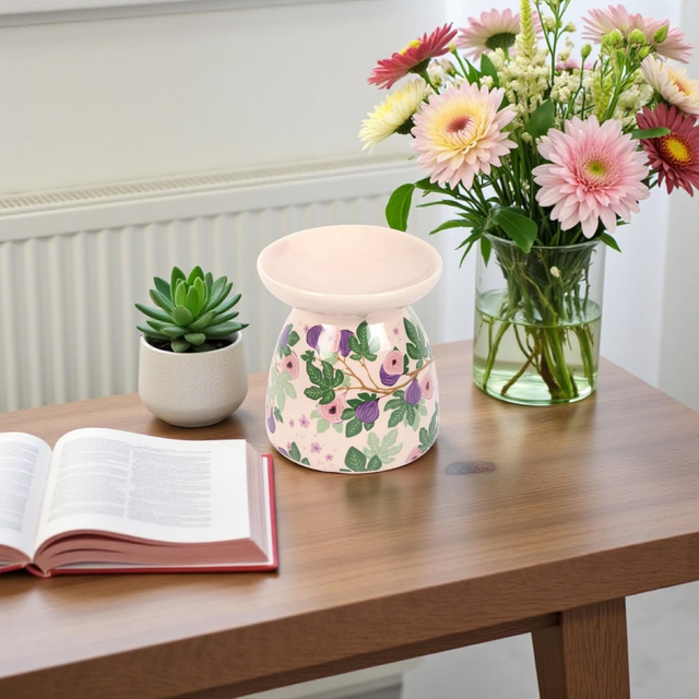 Fig Tree Pattern Tea Light Burner